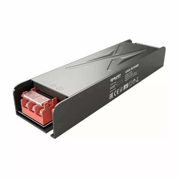 Блок питания Apeyron 12В 150Вт 186-264В 125А IP20 03-256 Блок питания Apeyron 12В 150Вт 186-264В 125А IP20 03-256