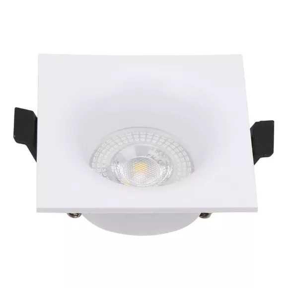 Встраиваемый светильник General GCL-MR16-SQ-WHITE 661288, Белый, Пластик, Современный стиль