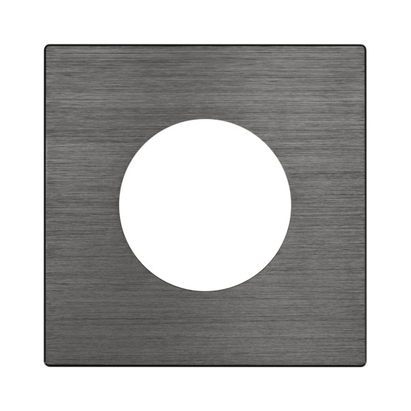 Рамка 1-местная алюминиевая Arlight FRM-PRESTO-ALR-1-GR 043877