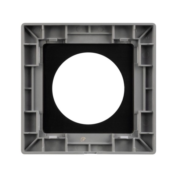 Рамка 1-местная алюминиевая Arlight FRM-PRESTO-ALR-1-GR 043877