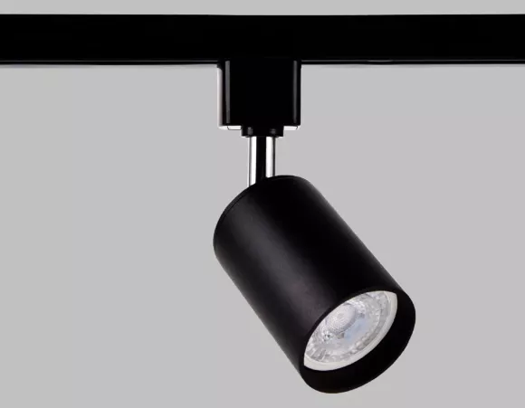 Трековый однофазный светильник Ambrella Light Track System GL5123, Современный, Черный