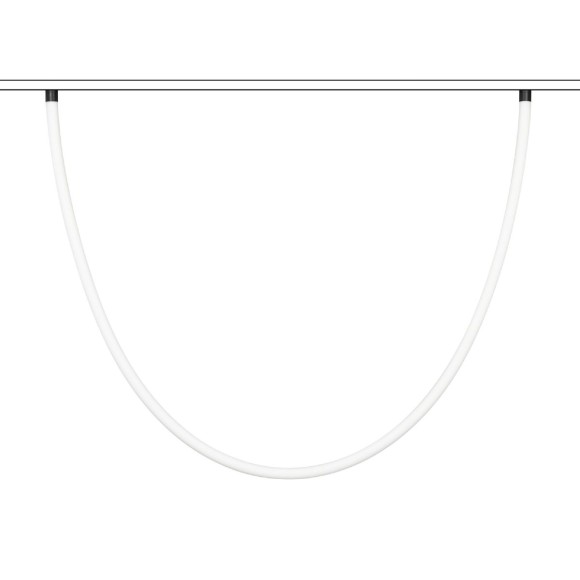 Трековый магнитный светильник Arlight MAG-ORIENT-TUBE-ELASTIC-R25-L2500-35W Warm3000 (BK, 360 deg, 48V, DALI) 044332