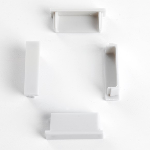 Заглушка без отверстия для профиля CAB252 (комплект 4шт) Feron LD384 48259