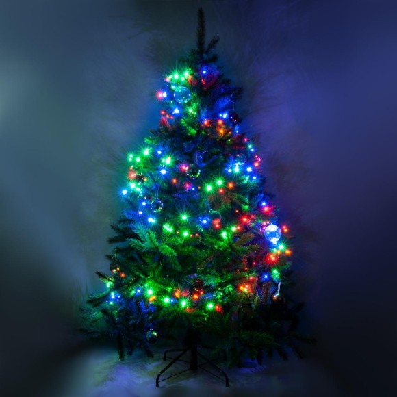 Гирлянда нить Eurosvet 400-004 мульти 5м IP20