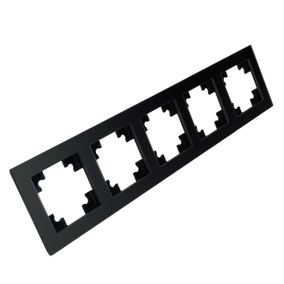 Рамка пятиместная Stekker GFR00-7005-05М Катрин 49604