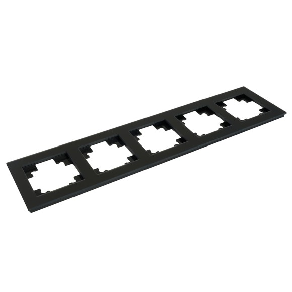 Рамка пятиместная Stekker GFR00-7005-05М Катрин 49604