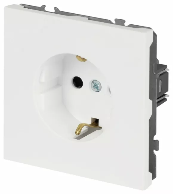 Розетка Эра Galaxy 15-2101-08 c заземлением 2P+E Schuko 16А-250В IP20 белый матовый Б0070633 Розетка Эра Galaxy 15-2101-08 c заземлением 2P+E Schuko 16А-250В IP20 белый матовый Б0070633