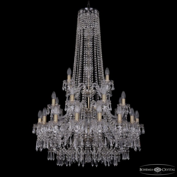 Подвесная люстра Bohemia Ivele Crystal 1403/16+8+4/300/h-130/3d Pa