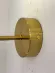 Бра Delight Collection OB2415-1G gold/clear, вид сверху