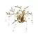 Настенный светильник Loft IT Coral 10351/2W AB, декоративные элементы крупным планом