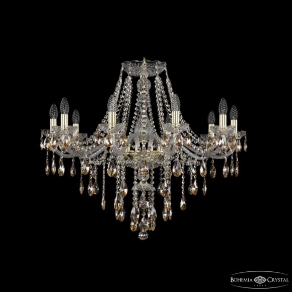 Подвесная люстра Bohemia Ivele Crystal 1415/10/300 G K721