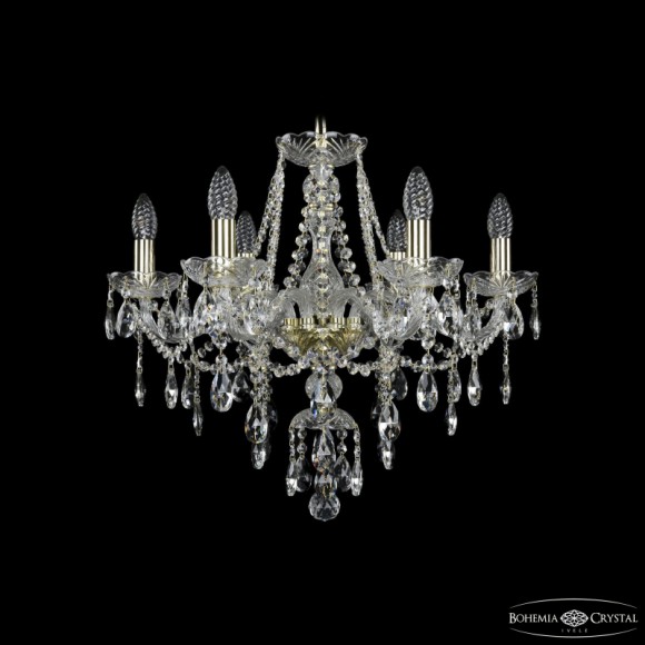 Подвесная люстра Bohemia Ivele Crystal 1415/6/200 G