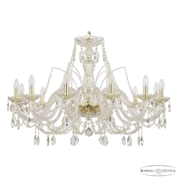Подвесная люстра Bohemia Ivele Crystal 105/12/360 G