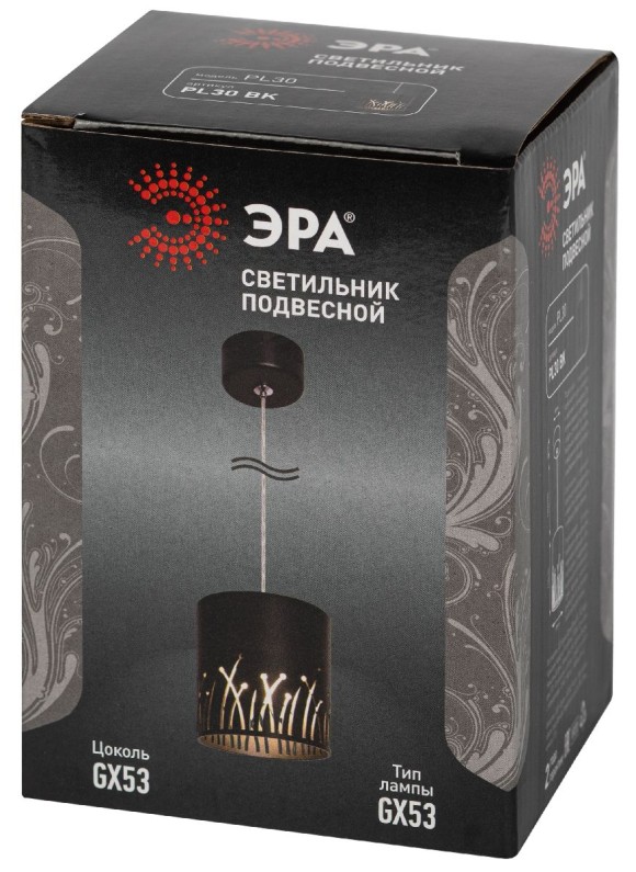 Подвесной светильник Эра PL30 BK Б0061408