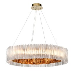 Подвесная светодиодная люстра с пультом управления Wertmark Patricia WE117.03.303