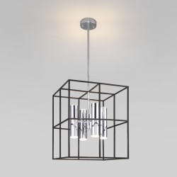 Люстра на штанге Eurosvet Adamson 70142/8 хром a060670