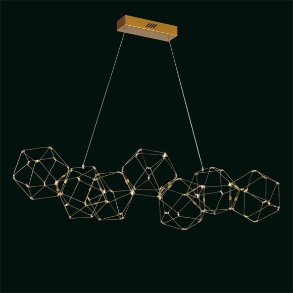 Подвесной светильник Delight Collection Lucciola MD18001068-7A matt gold