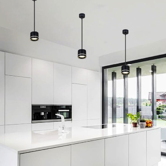 Подвесной светильник Reluce 53003-0.9-001LD GX53 BK