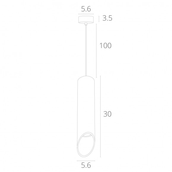Подвесной светильник ARTE Lamp A1536SP-1WH