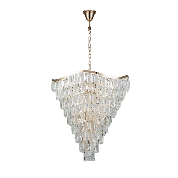 Подвесная люстра Indigo Ambra 12030/13P Gold V000395