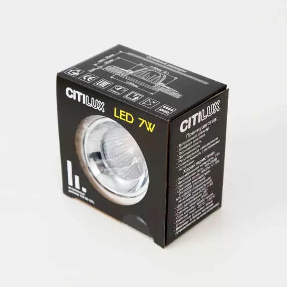 Встраиваемый светильник Citilux CLD001NW0, упаковка Встраиваемый светильник Citilux CLD001NW0, упаковка