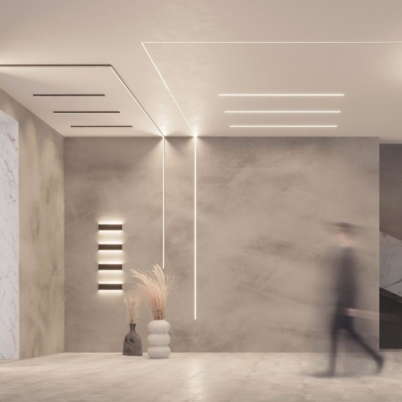 Профиль Arlight SL-LINIA20-FANTOM-2500 BLACK 039071