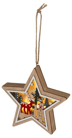 Новогодняя фигура Звездочка Эра ENGDS-4L Б0060478