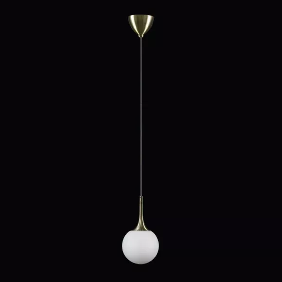 Подвесной светильник Lightstar Globo 813011, Бронза, Белый, Металл