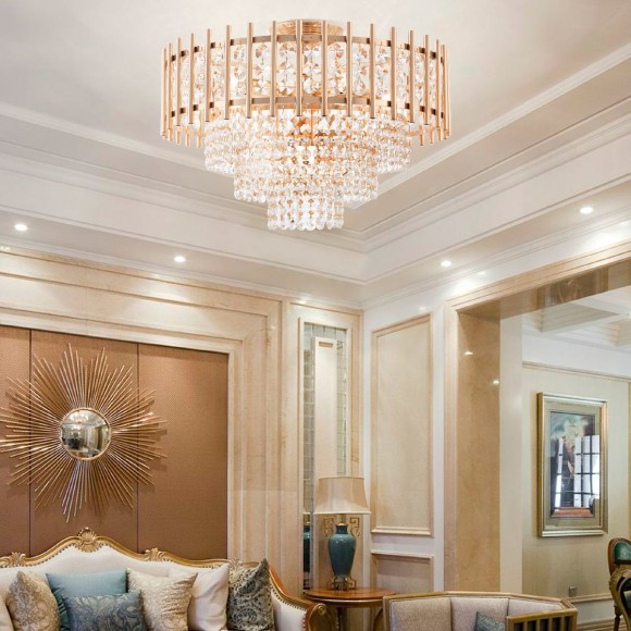 Потолочная люстра Arte Milano Sorrento 376109/7/30/490 GD