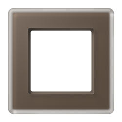 Рамка одноместная Jung AV581GLMMO