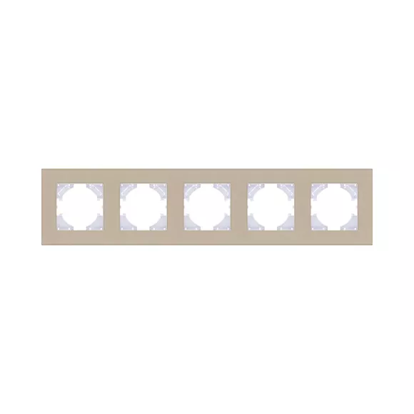 Рамка 5-постовая, стекло золотой Kollinger Reflex MG RM5GD Рамка 5-постовая, стекло золотой Kollinger Reflex MG RM5GD