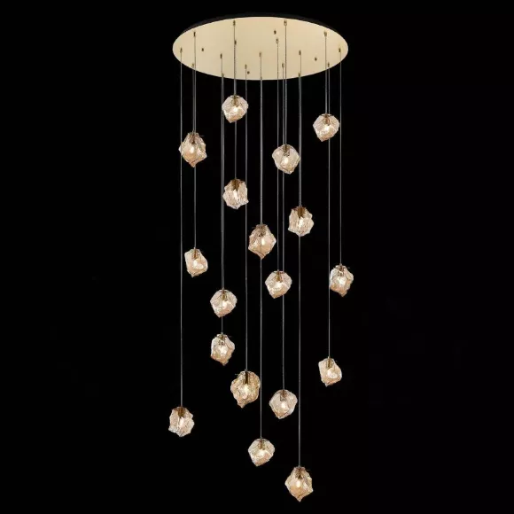Подвесная люстра ST Luce Portici SL1175.303.18, декоративные элементы крупным планом Подвесная люстра ST Luce Portici SL1175.303.18, декоративные элементы крупным планом
