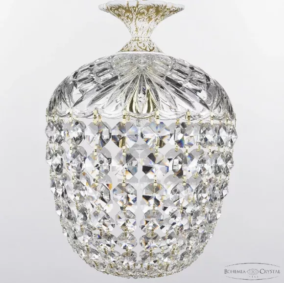 Подвесной светильник Bohemia Ivele Crystal AL16771/22 WMG, Золото, Прозрачный, Металл, декоративные элементы крупным планом Подвесной светильник Bohemia Ivele Crystal AL16771/22 WMG, Золото, Прозрачный, Металл, декоративные элементы крупным планом