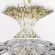 Подвесной светильник Bohemia Ivele Crystal AL16771/22 WMG, Классика, Золото, Прозрачный