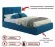 Кровать полутораспальная Selesta с матрасом PROMO B COCOS 2000x1200 NMB_TE-00002837