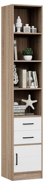 Стеллаж комбинированный Либерти-42-128 MAS_Liberti-42-DS-BT-128