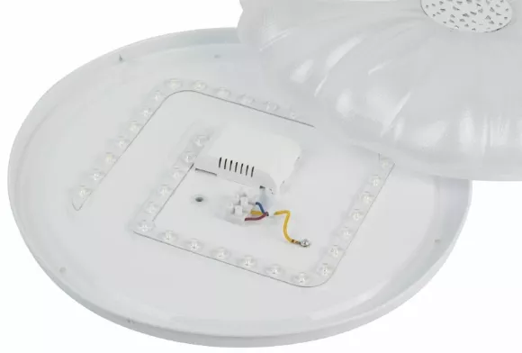 Потолочный светильник ЭРА Классик SPB-6 Muze 48W-5K WH+CH 5000К Б0070187, вид снизу