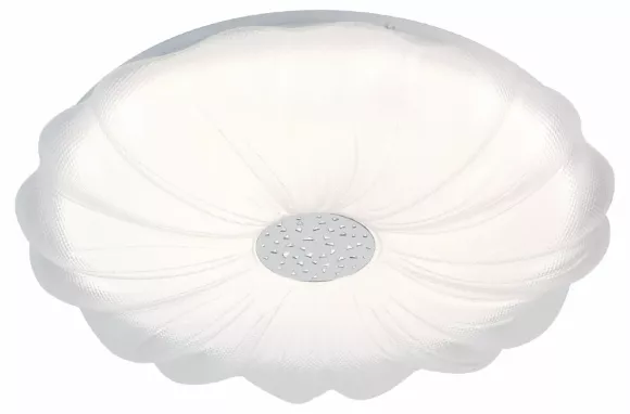 Потолочный светильник ЭРА Классик SPB-6 Muze 48W-5K WH+CH 5000К Б0070187, Холодный белый, >80
