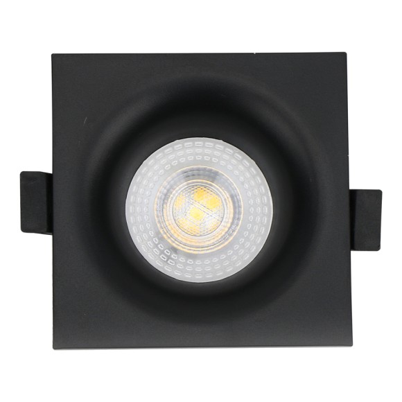 Встраиваемый светильник General GCL-MR16-SQ-BLACK 661289