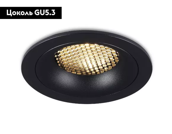 Встраиваемый светильник Ambrella Light Techno Spot Standard Tech TN102724, Черный, Металл, Современный стиль Встраиваемый светильник Ambrella Light Techno Spot Standard Tech TN102724, Черный, Металл, Современный стиль