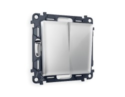 Комплект механизма 2-кл проходного выключателя Ambrella Volt Alfa MA403020