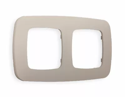 Рамка двухместная Ambrella Volt Ecta OF140362