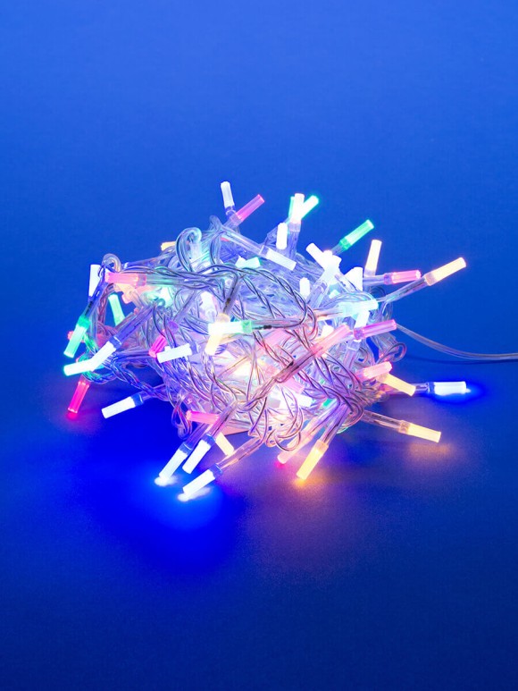 Светодиодная гирлянда Uniel (UL-00003948) разноцветный ULD-S0500-100/DTA Multi IP20 Crystal