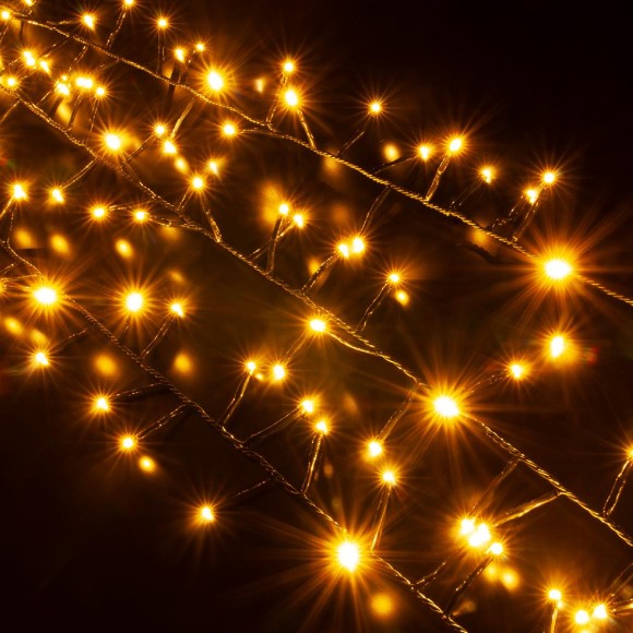 Гирлянда нить Eurosvet 400-004 теплый белый 5м IP20