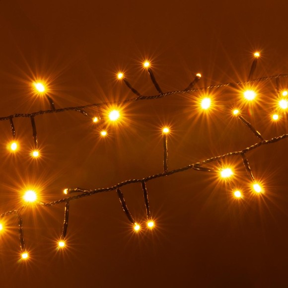 Гирлянда нить Eurosvet 400-004 теплый белый 5м IP20