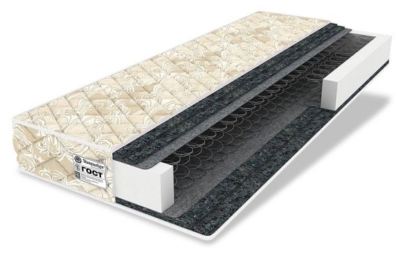 Кровать односпальная Milena 2000x900 c матрасом ГОСТ NMB_TE-00004057