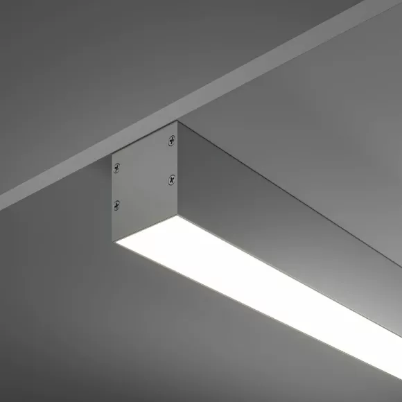 Алюминиевый профиль Maytoni Led strip ALM-3535B-S-2M, общий вид Алюминиевый профиль Maytoni Led strip ALM-3535B-S-2M, общий вид