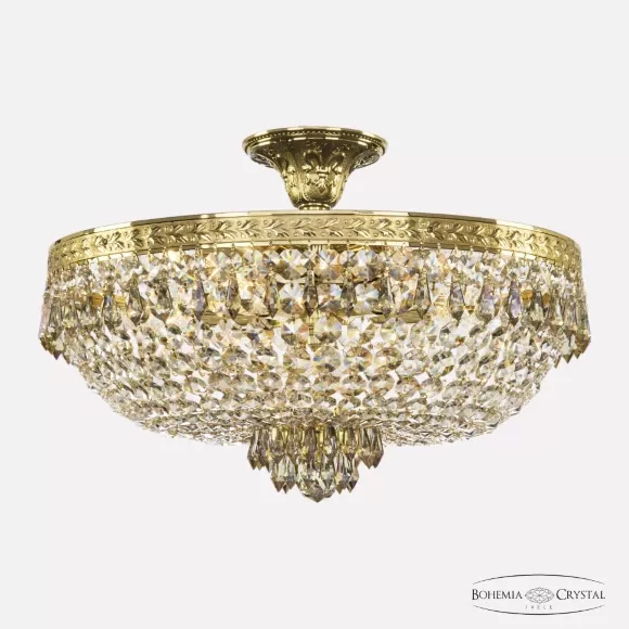 Потолочная люстра Bohemia Ivele Crystal 19271/45IV G R801, Классика, Золото Потолочная люстра Bohemia Ivele Crystal 19271/45IV G R801, Классика, Золото