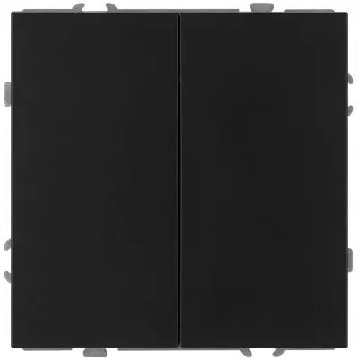 Переключатель Эра Galaxy 15-1106-05 двойной 10АХ-250В IP20 антрацит Б0070700
