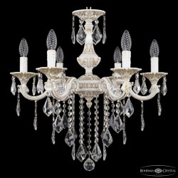 Подвесная люстра Bohemia Ivele Crystal AL78101/6/175 B WMG Leafs